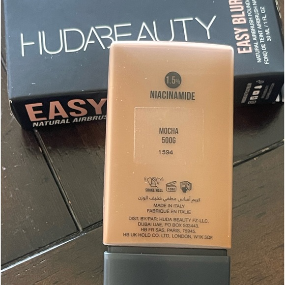 500G Mocha: Huda Beauty Easy Blur Foundation - Picture 3 of 4